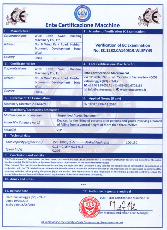 CE certificate (2)